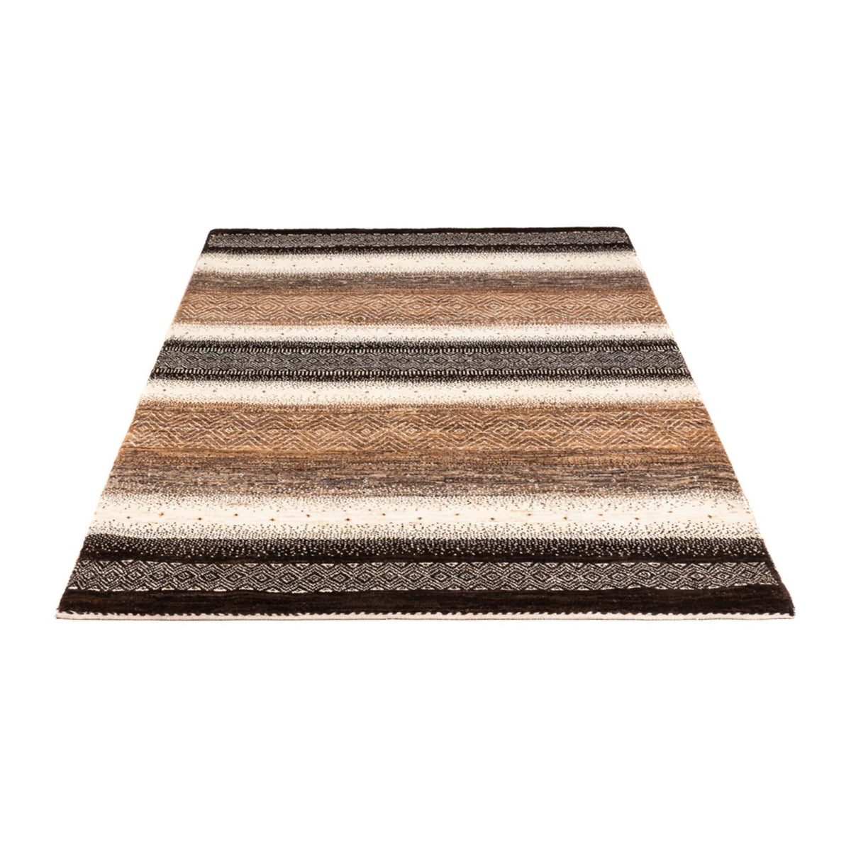 Gabbeh Tæppe - Loribaft Persisk - 177 x 120 cm - natur