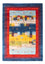 Gabbeh Tæppe - Loribaft Persisk - Royal - 141 x 107 cm - flerfarvet