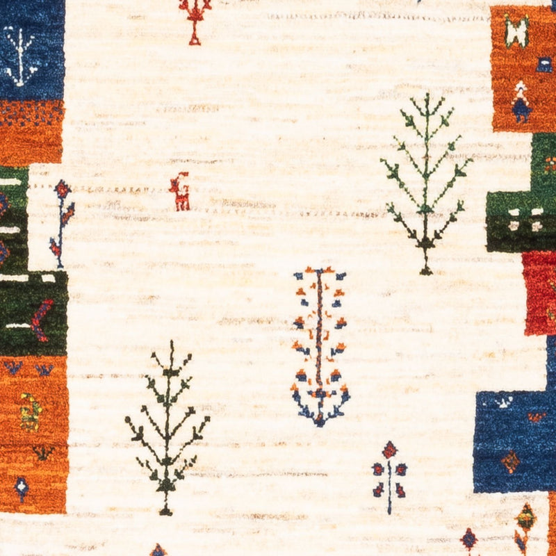 Gabbeh Tæppe - Loribaft Persisk - Royal - 135 x 83 cm - flerfarvet