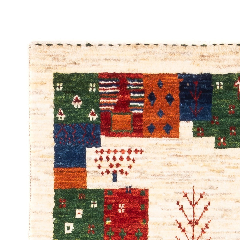 Gabbeh Tæppe - Loribaft Persisk - Royal - 135 x 83 cm - flerfarvet