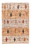 Gabbeh Tæppe - Loribaft Persisk - Royal - 125 x 85 cm - grå
