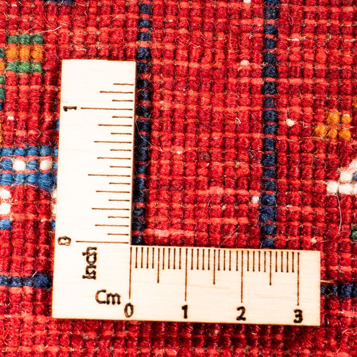 Gabbeh Tæppe - Loribaft Persisk - Royal - 124 x 82 cm - flerfarvet