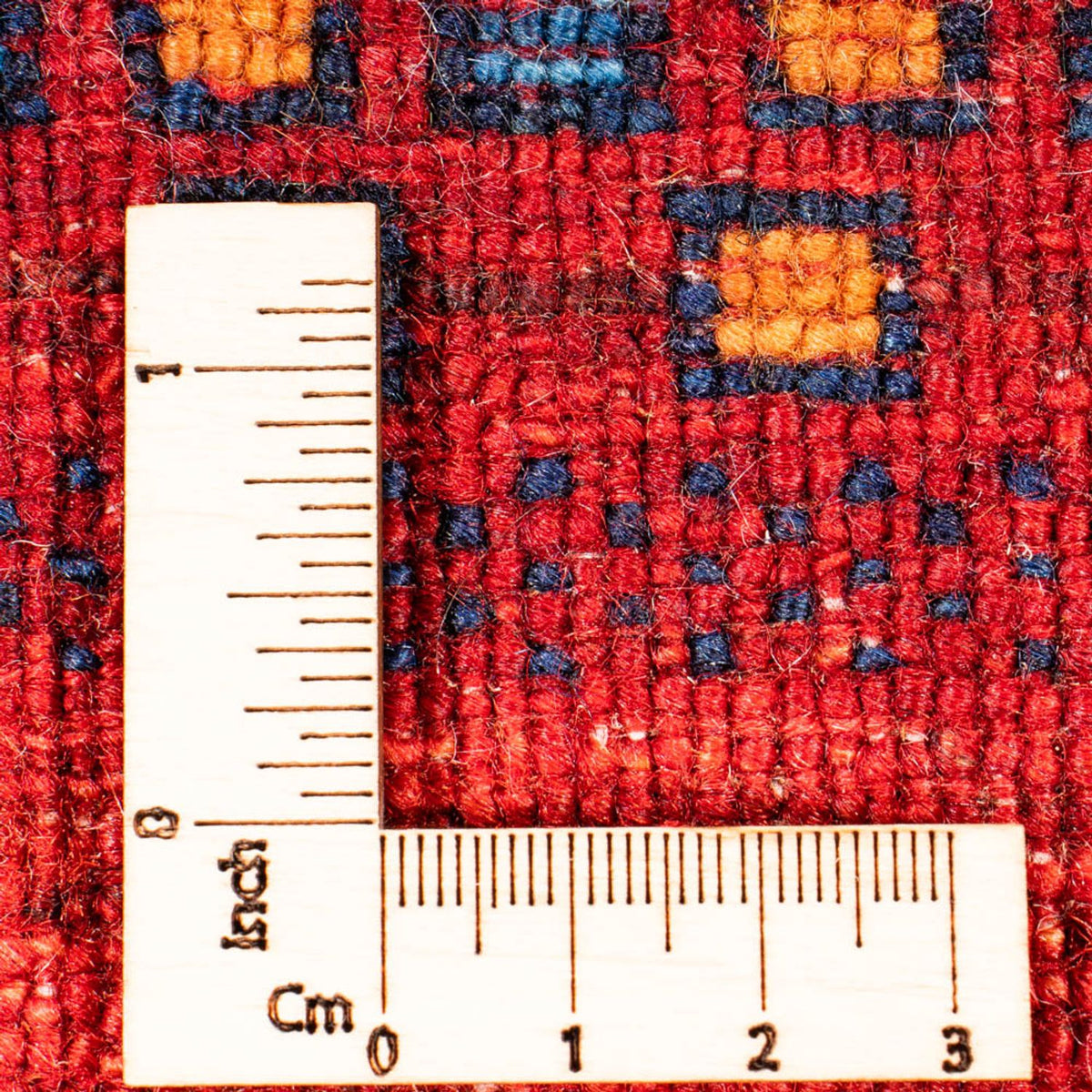 Gabbeh Tæppe - Loribaft Persisk - Royal - 129 x 81 cm - flerfarvet