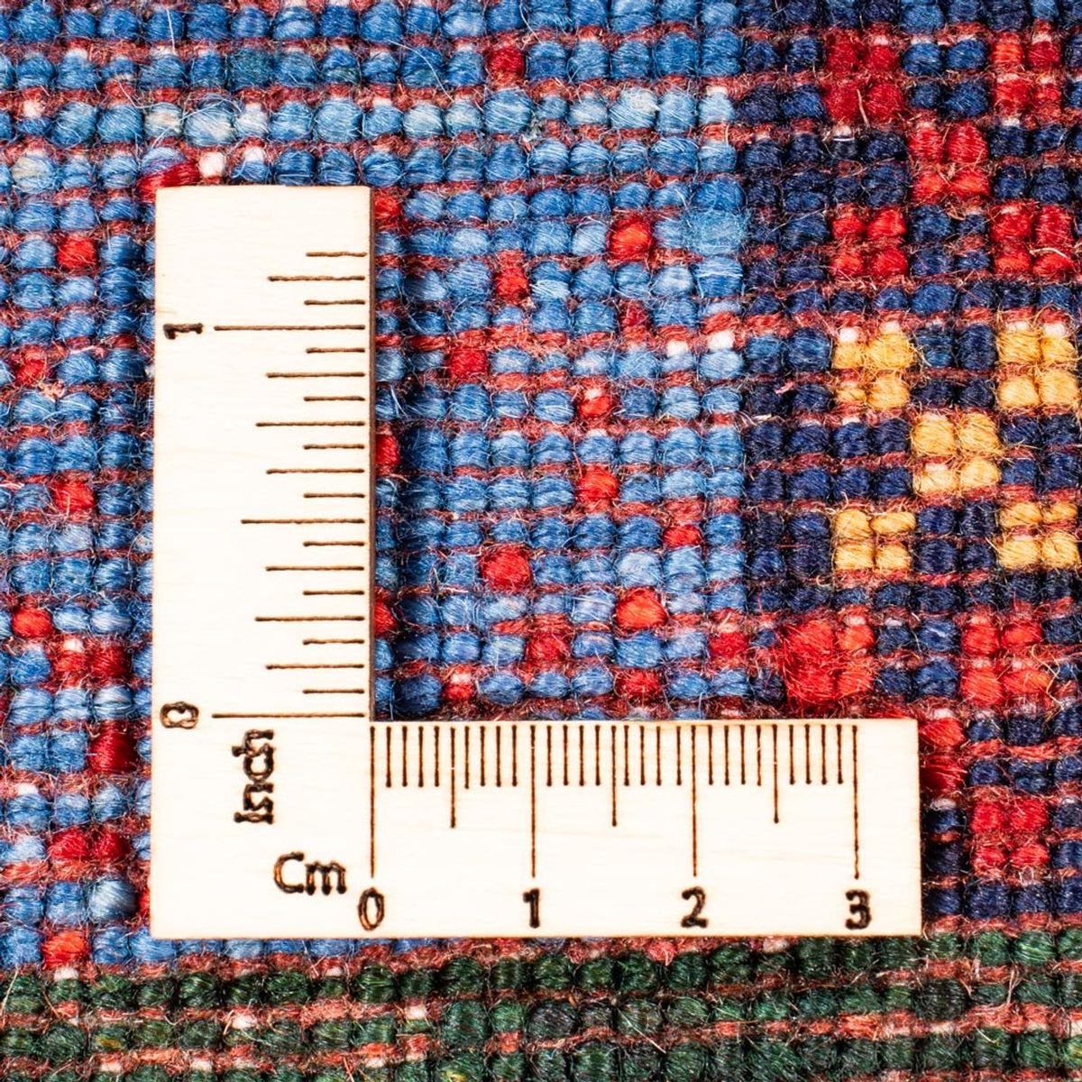 Gabbeh Tæppe - Loribaft Persisk - Royal - 127 x 83 cm - grøn