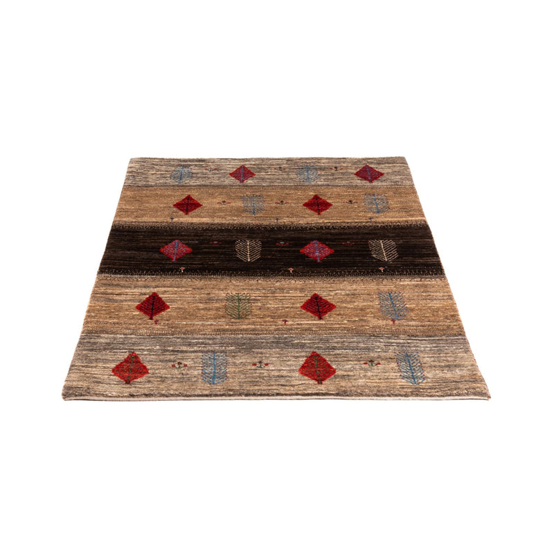 Gabbeh Tæppe - Loribaft Persisk - Royal - 131 x 88 cm - flerfarvet