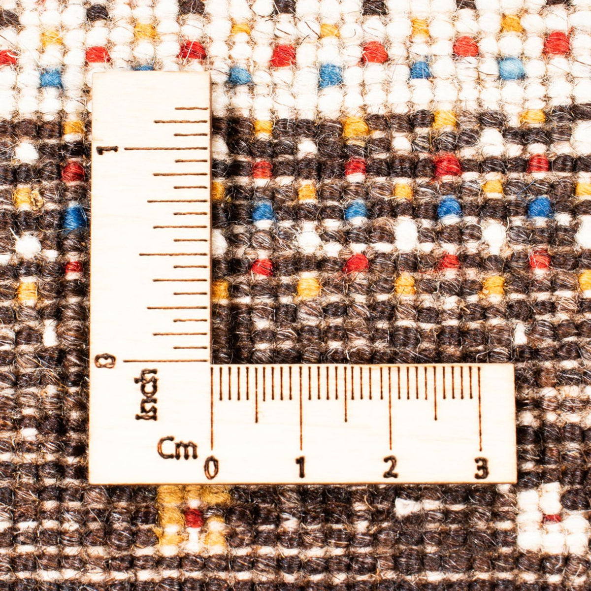 Gabbeh Tæppe - Loribaft Persisk - Royal - 134 x 84 cm - brun