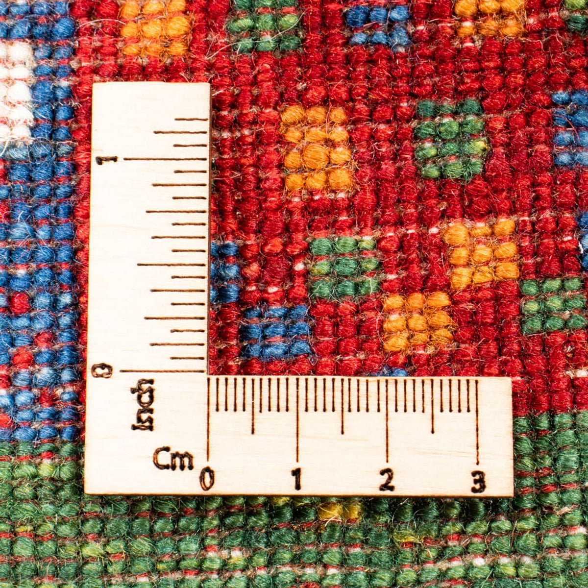 Gabbeh Tæppe - Loribaft Persisk - Royal - 133 x 85 cm - flerfarvet