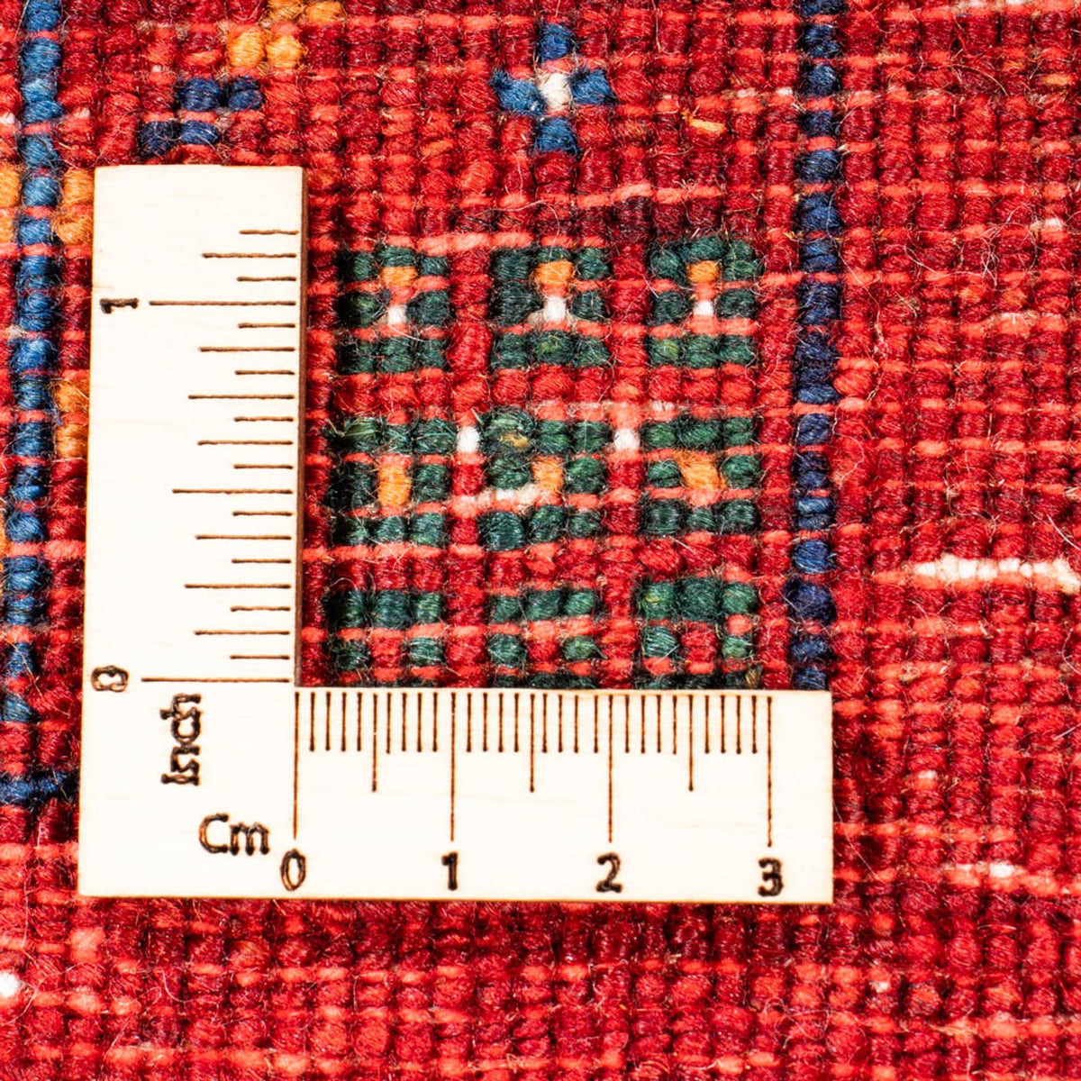 Gabbeh Tæppe - Loribaft Persisk - Royal - 133 x 83 cm - flerfarvet