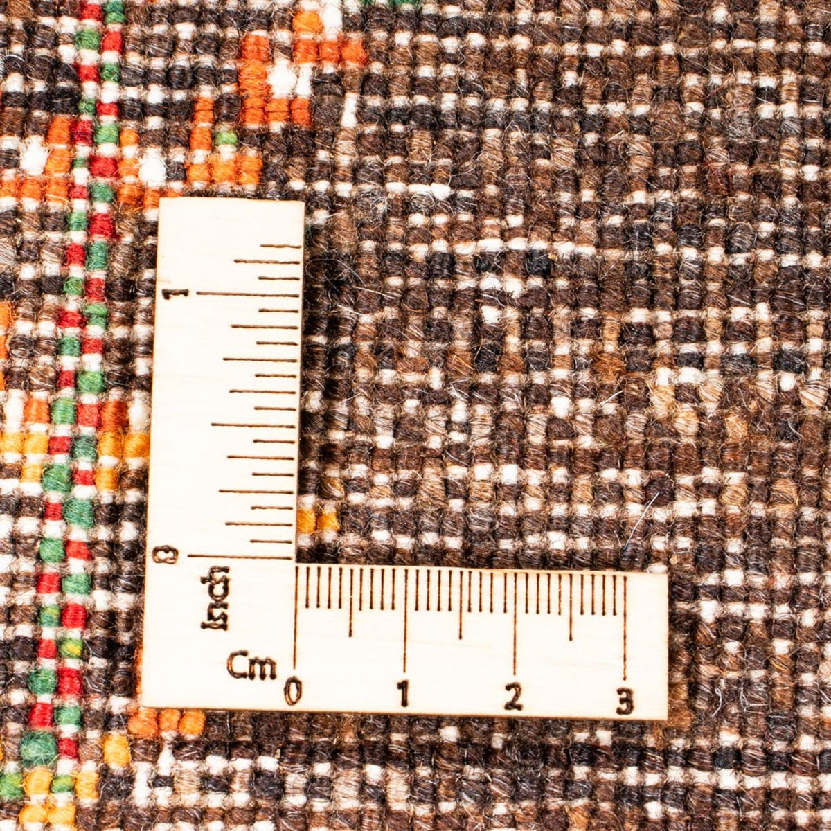 Gabbeh Tæppe - Loribaft Persisk - Royal - 126 x 84 cm - grå