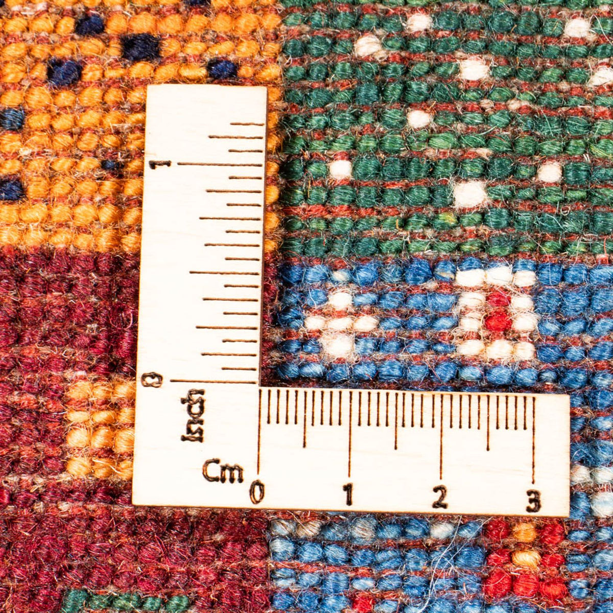 Gabbeh Tæppe - Loribaft Persisk - Royal - 132 x 80 cm - flerfarvet