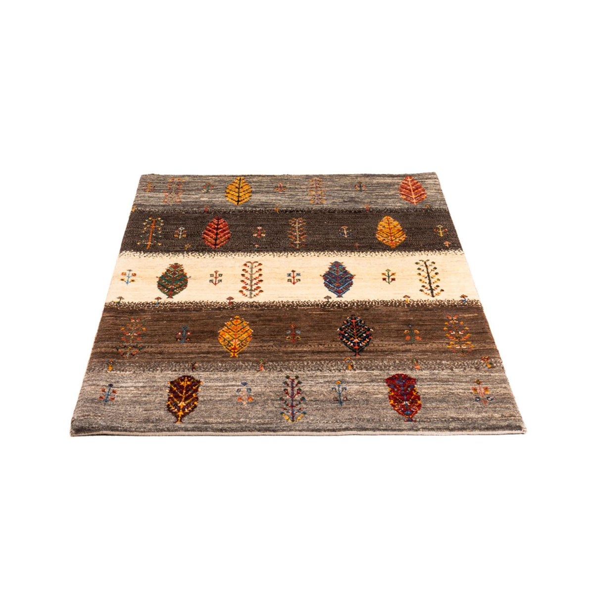 Gabbeh Tæppe - Loribaft Persisk - Royal - 122 x 84 cm - flerfarvet