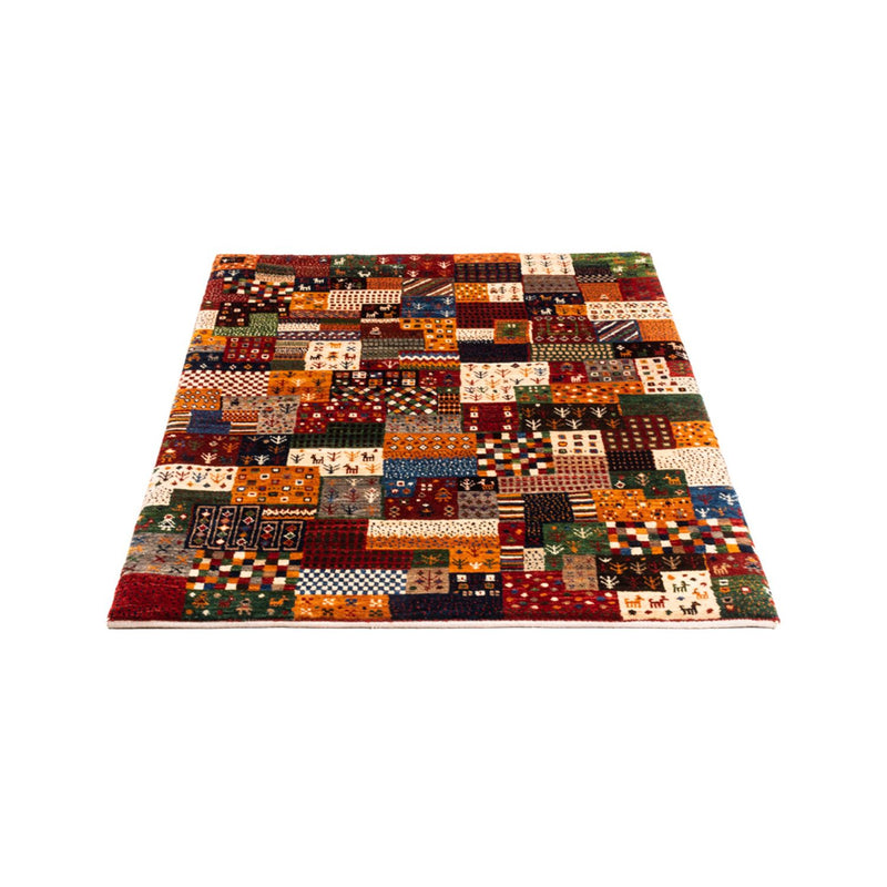 Gabbeh Tæppe - Loribaft Persisk - Royal - 137 x 92 cm - flerfarvet