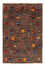 Gabbeh Tæppe - Loribaft Persisk - Royal - 119 x 82 cm - grå