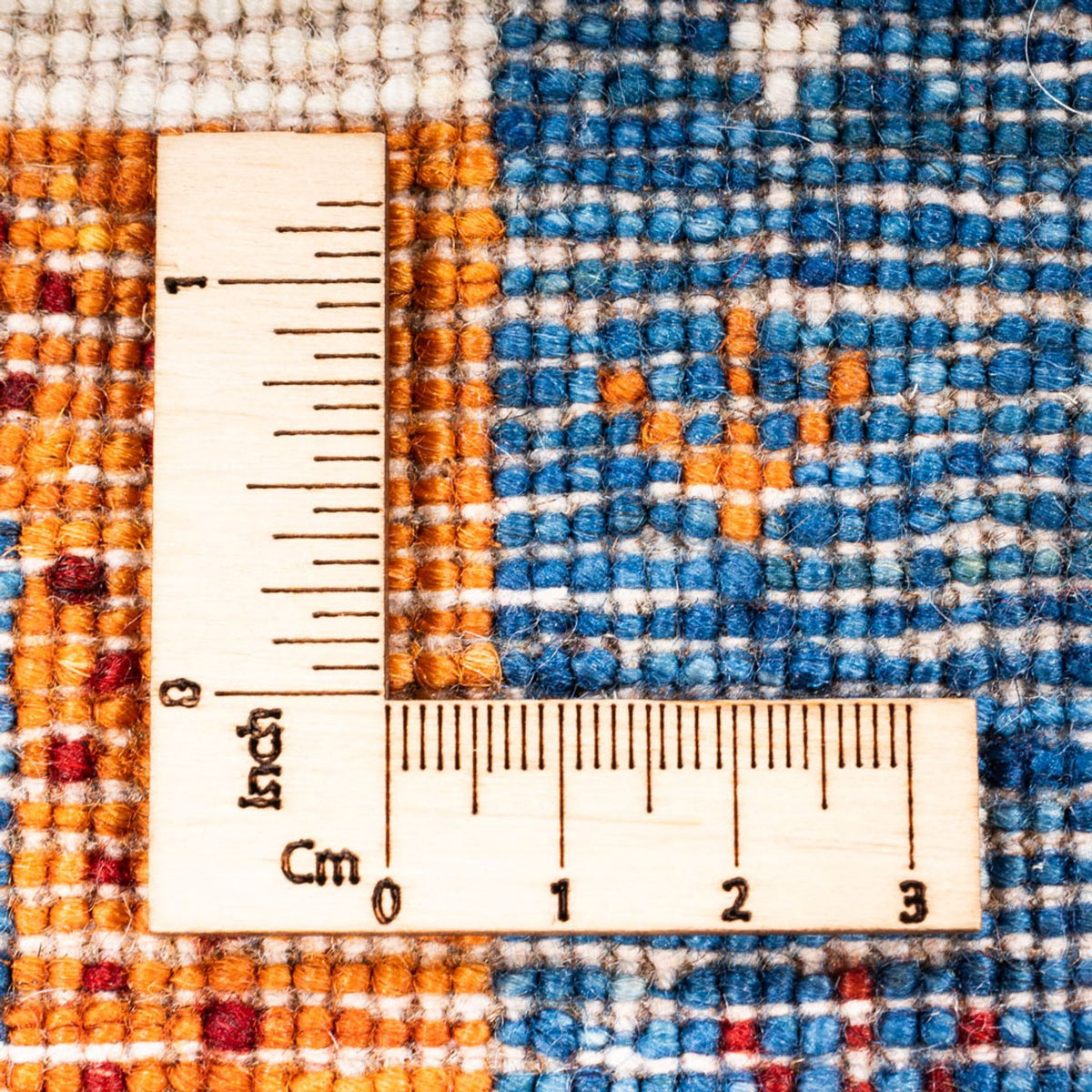 Gabbeh Tæppe - Loribaft Persisk - Royal - 128 x 80 cm - flerfarvet