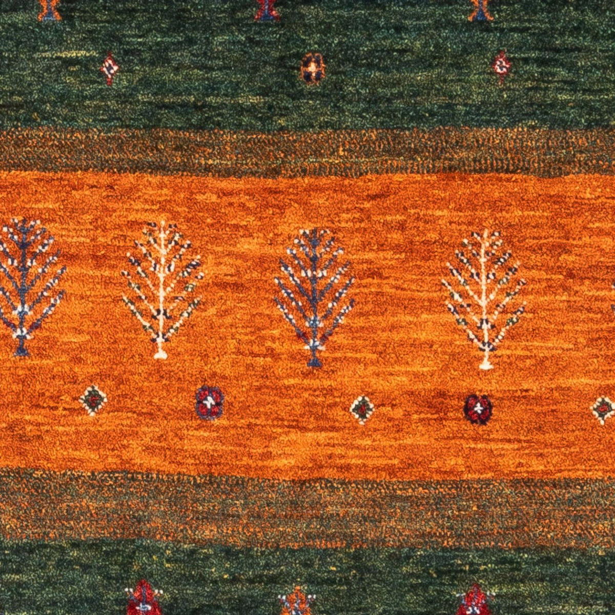 Gabbeh Tæppe - Loribaft Persisk - Royal - 136 x 84 cm - flerfarvet