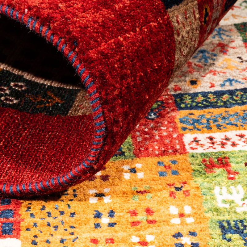 Gabbeh Tæppe - Loribaft Persisk - Royal - 142 x 88 cm - flerfarvet