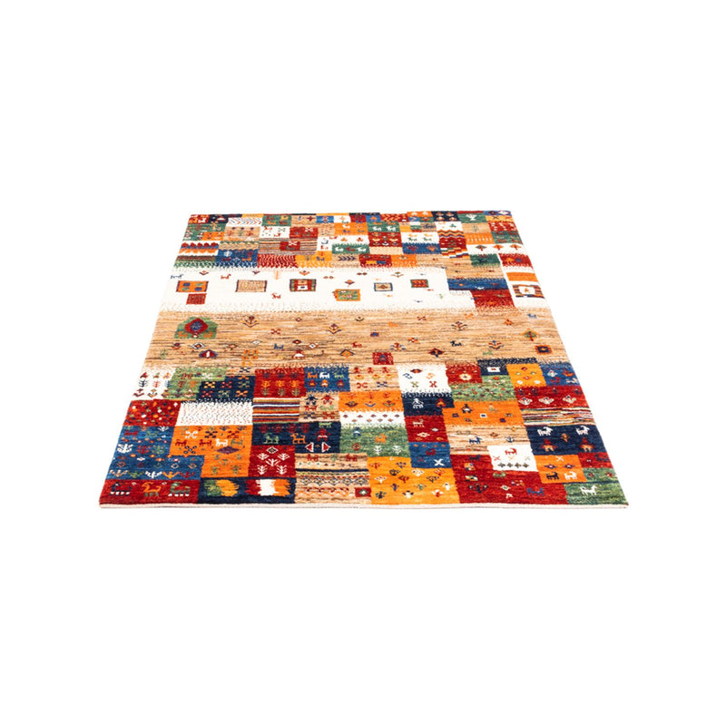 Gabbeh Tæppe - Loribaft Persisk - Royal - 153 x 100 cm - flerfarvet