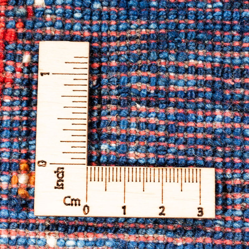 Gabbeh Tæppe - Loribaft Persisk - Royal - 135 x 85 cm - flerfarvet