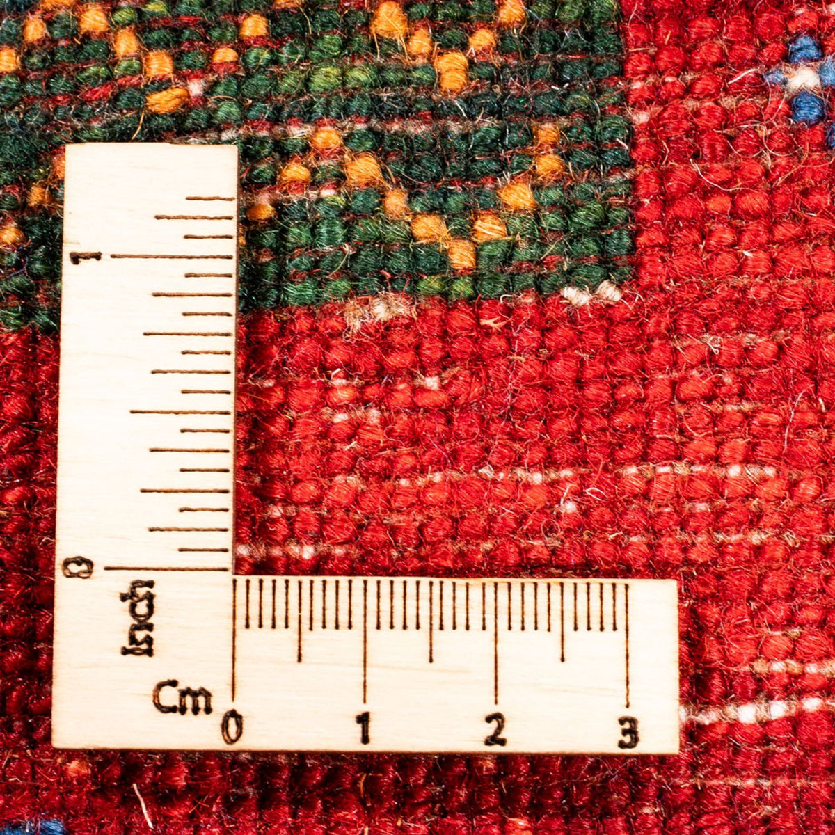 Gabbeh Tæppe - Loribaft Persisk - Royal - 126 x 84 cm - flerfarvet