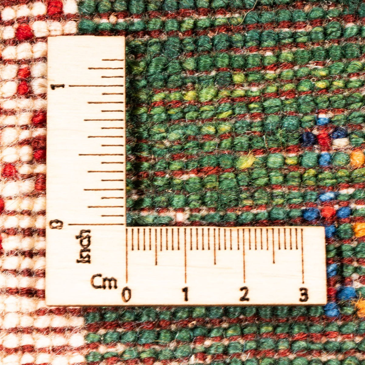 Gabbeh Tæppe - Loribaft Persisk - Royal - 129 x 88 cm - flerfarvet