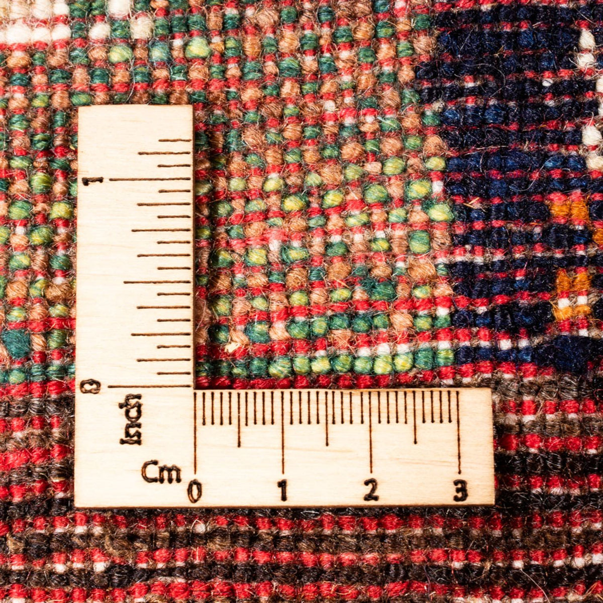 Gabbeh Tæppe - Loribaft Persisk - Royal - 128 x 86 cm - flerfarvet