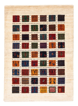 Gabbeh Tæppe - Loribaft Persisk - Royal - 112 x 80 cm - flerfarvet