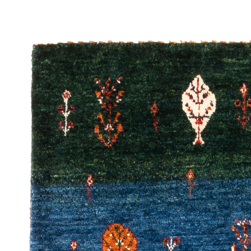 Gabbeh Tæppe - Loribaft Persisk - Royal - 127 x 86 cm - flerfarvet