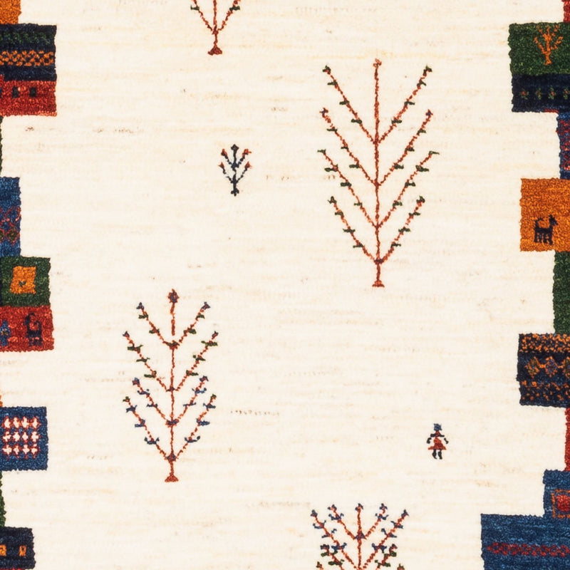 Gabbeh Tæppe - Loribaft Persisk - Royal - 120 x 84 cm - flerfarvet