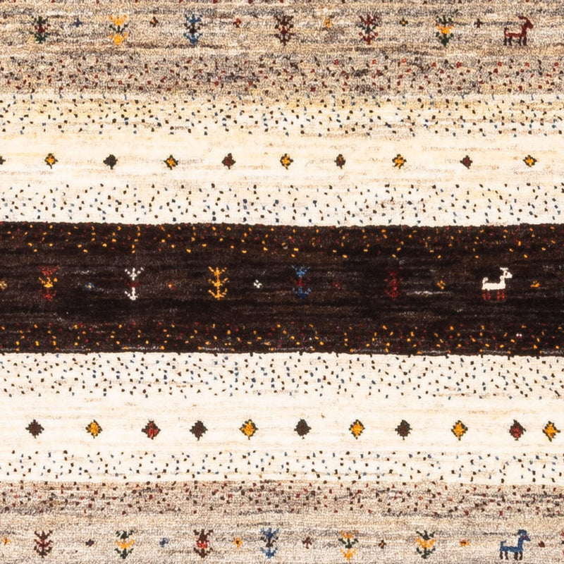 Gabbeh Tæppe - Loribaft Persisk - Royal - 121 x 84 cm - flerfarvet