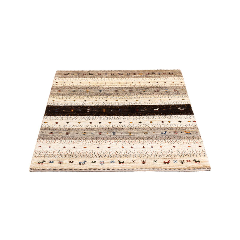 Gabbeh Tæppe - Loribaft Persisk - Royal - 121 x 84 cm - flerfarvet