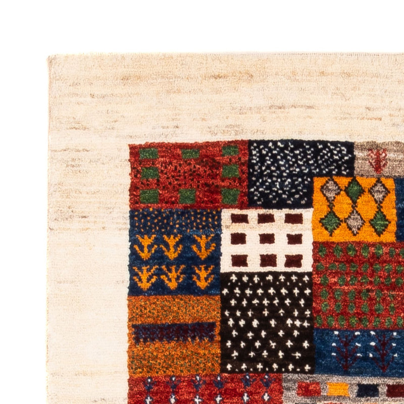 Gabbeh Tæppe - Loribaft Persisk - Royal - 131 x 84 cm - flerfarvet