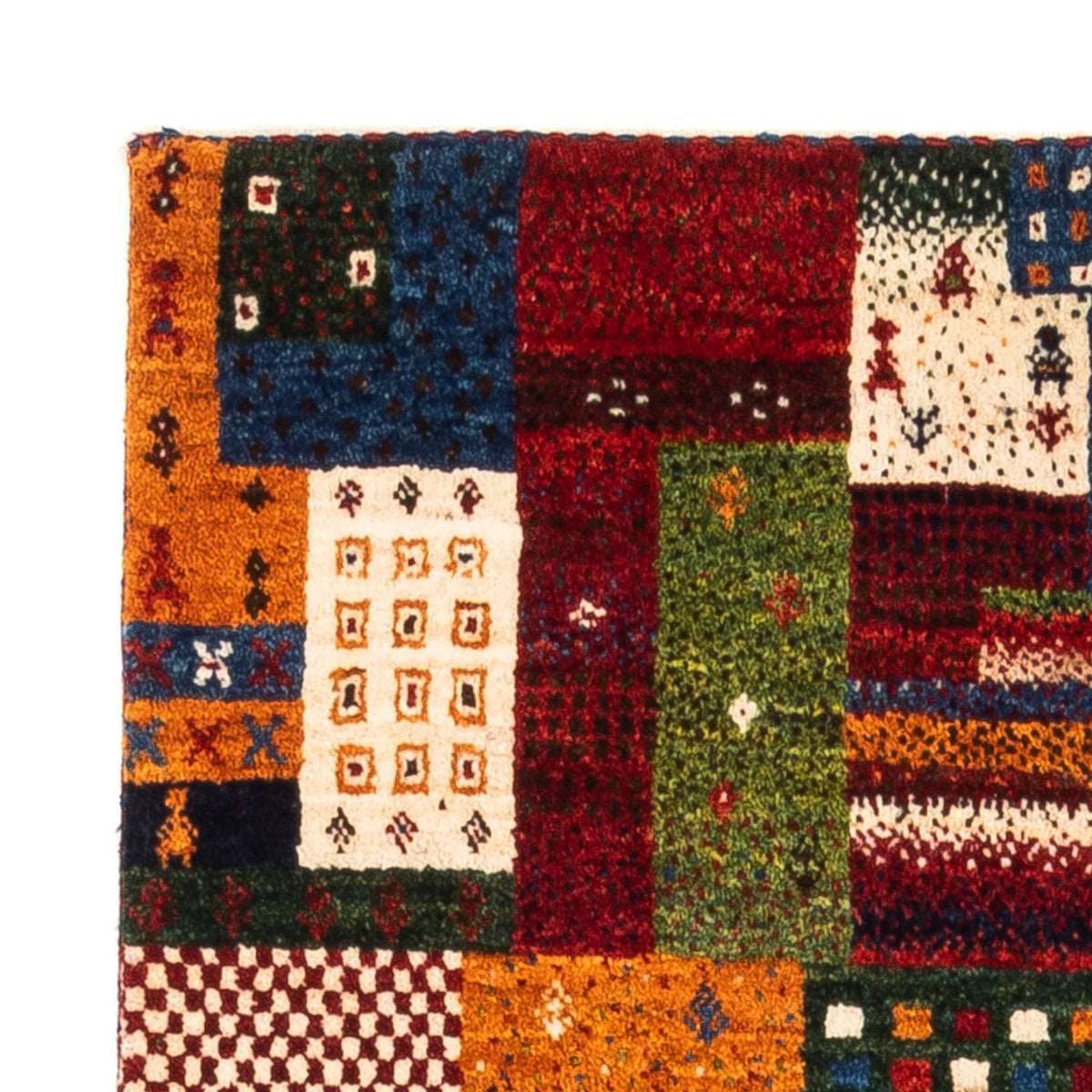 Gabbeh Tæppe - Loribaft Persisk - Royal - 137 x 85 cm - flerfarvet