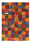 Gabbeh Tæppe - Loribaft Persisk - Royal - 119 x 85 cm - flerfarvet