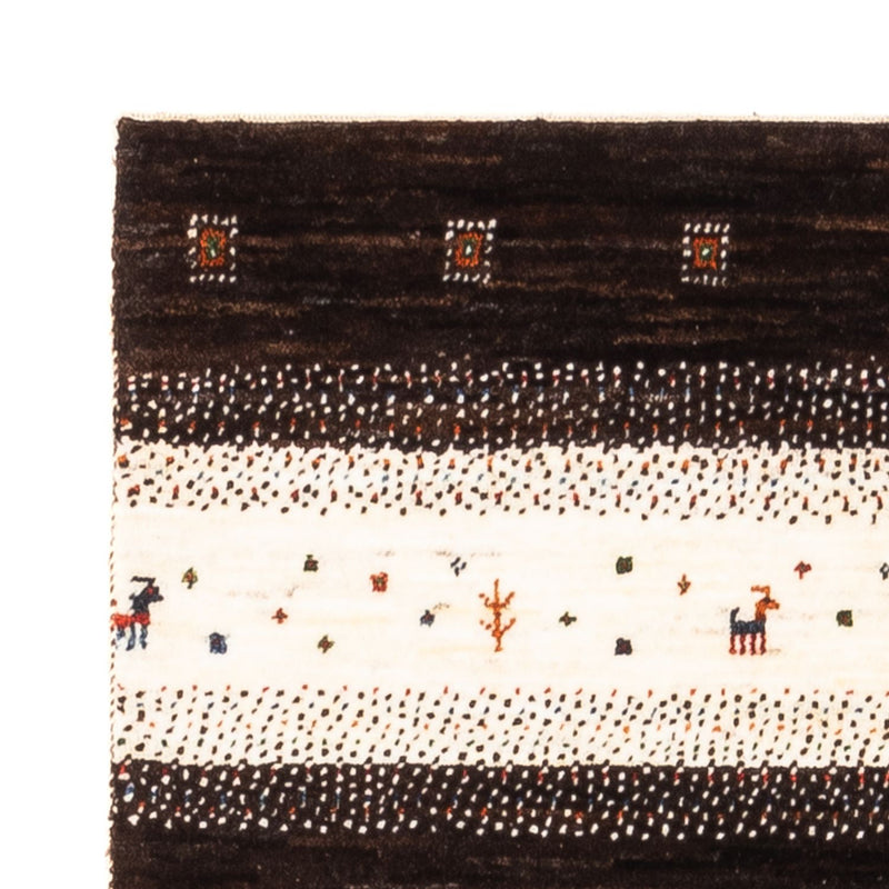 Gabbeh Tæppe - Loribaft Persisk - Royal - 136 x 84 cm - flerfarvet