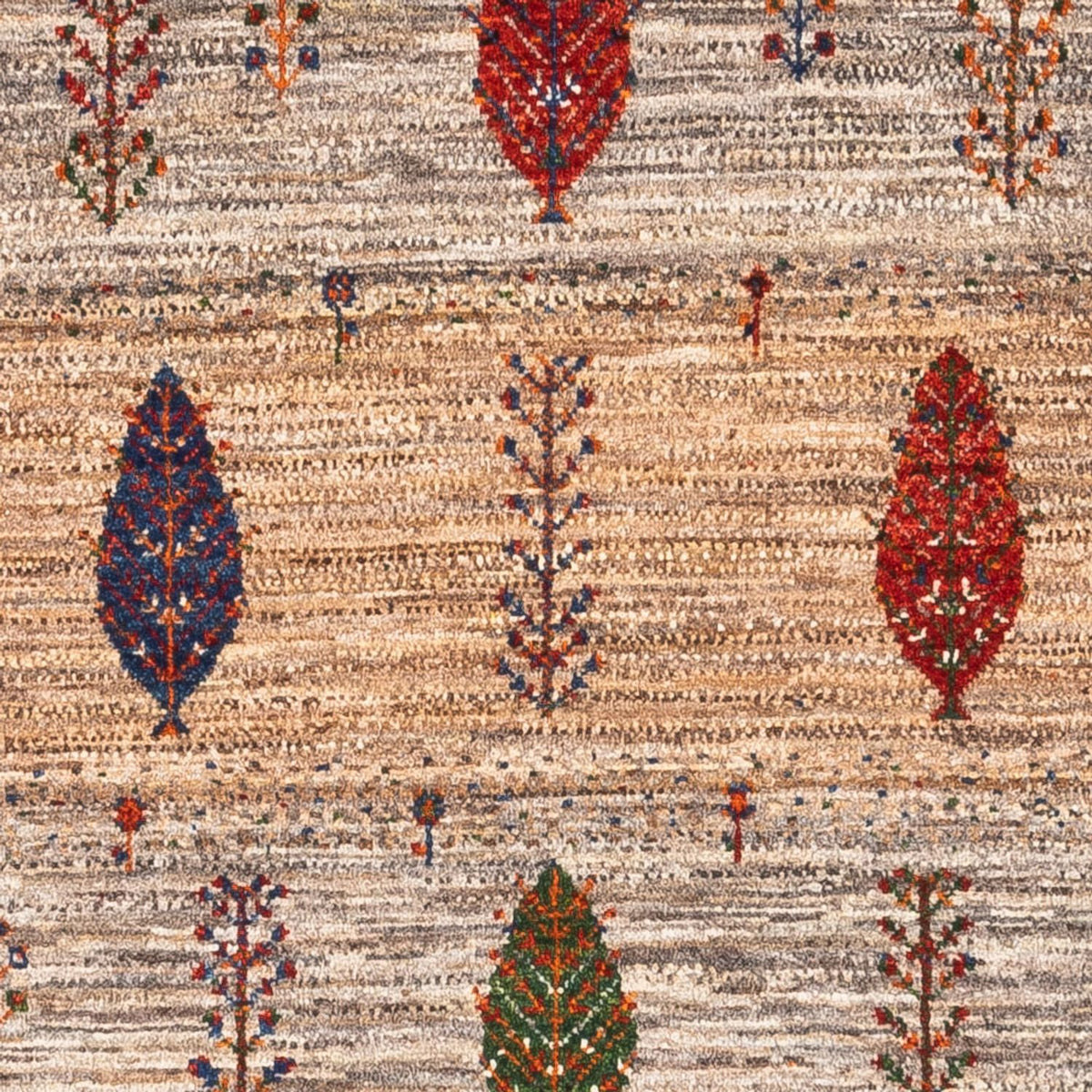 Gabbeh Tæppe - Loribaft Persisk - Royal - 126 x 85 cm - flerfarvet