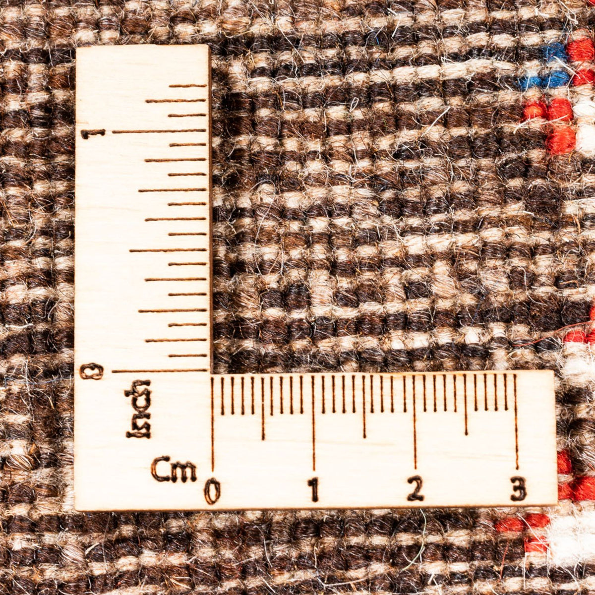 Gabbeh Tæppe - Loribaft Persisk - Royal - 126 x 85 cm - flerfarvet