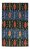 Gabbeh Tæppe - Loribaft Persisk - Royal - 132 x 84 cm - flerfarvet