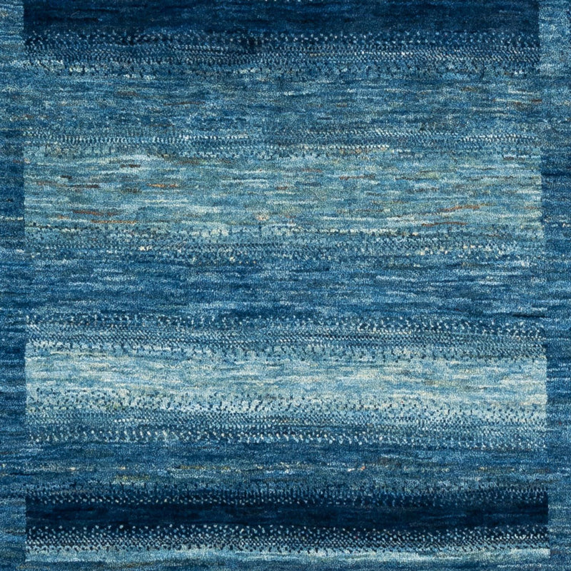 Gabbeh Tæppe - Loribaft Persisk - Royal - 198 x 158 cm - blå