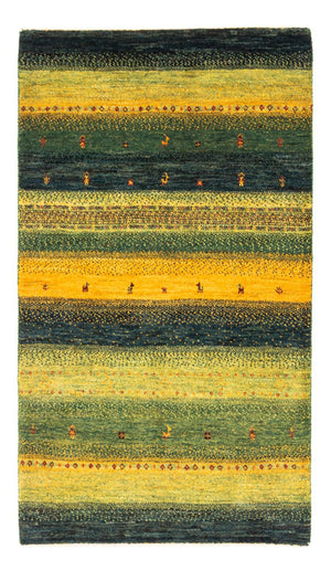 Gabbeh Tæppe - Loribaft Persisk - Royal - 133 x 82 cm - grøn