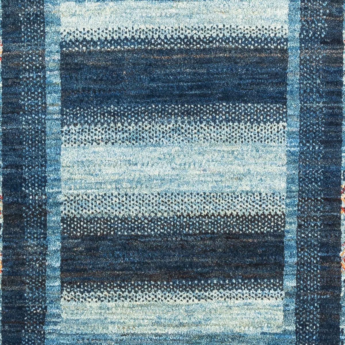 Gabbeh Tæppe - Loribaft Persisk - Royal - 128 x 78 cm - blå