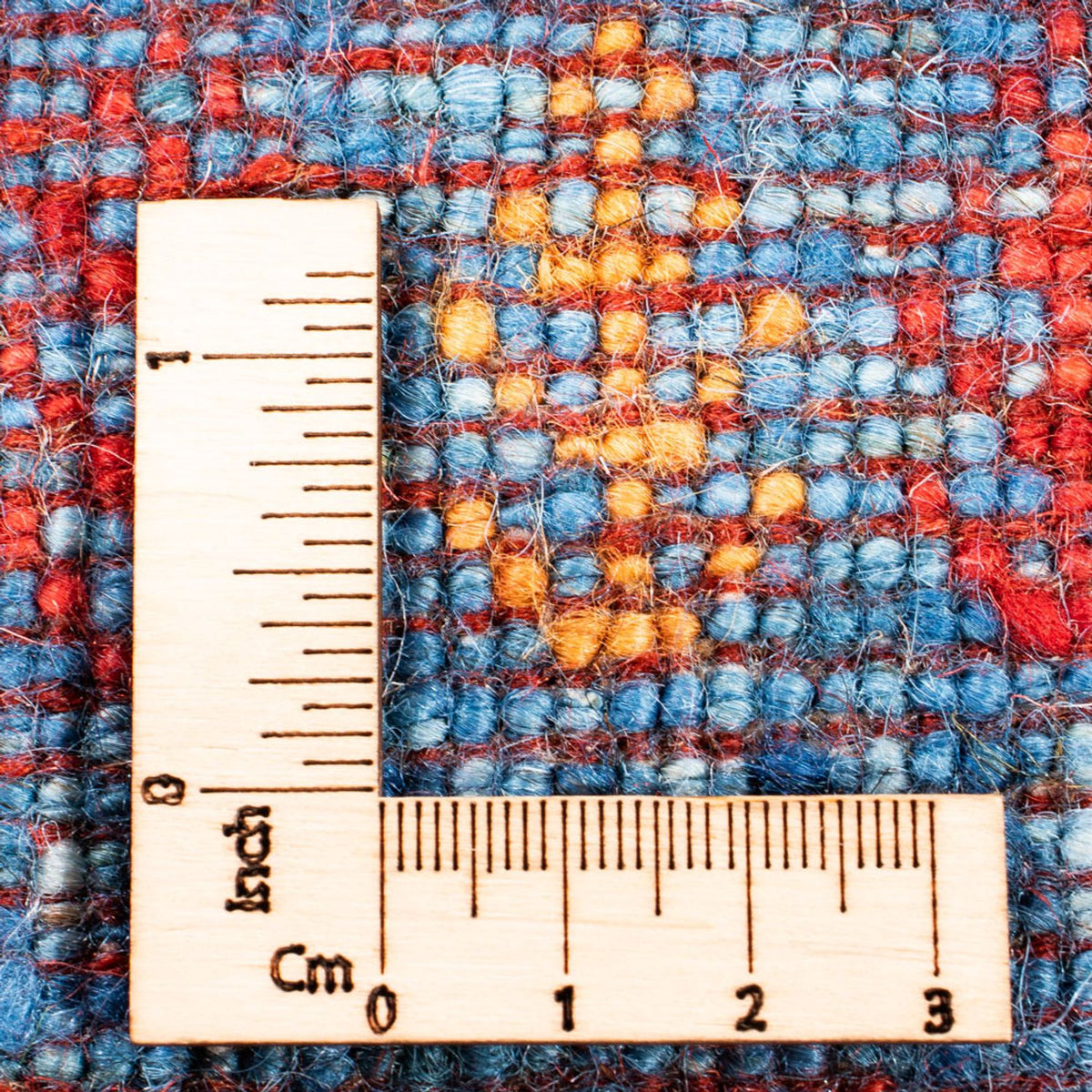 Gabbeh Tæppe - Loribaft Persisk - Royal - 128 x 78 cm - blå