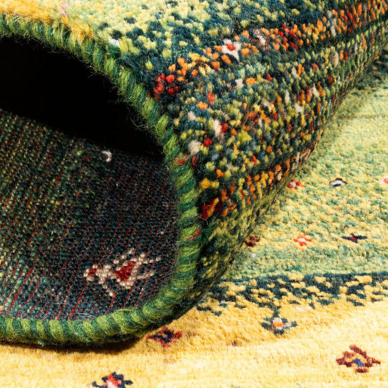 Gabbeh Tæppe - Loribaft Persisk - Royal - 131 x 86 cm - flerfarvet