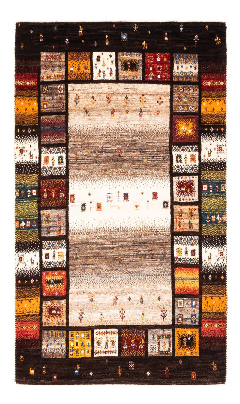 Gabbeh Tæppe - Loribaft Persisk - Royal - 136 x 87 cm - flerfarvet