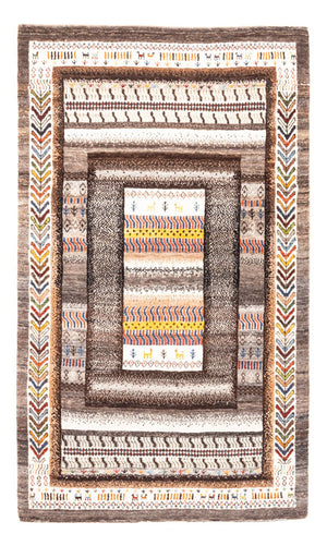Gabbeh Tæppe - Loribaft Persisk - Royal - 158 x 100 cm - flerfarvet
