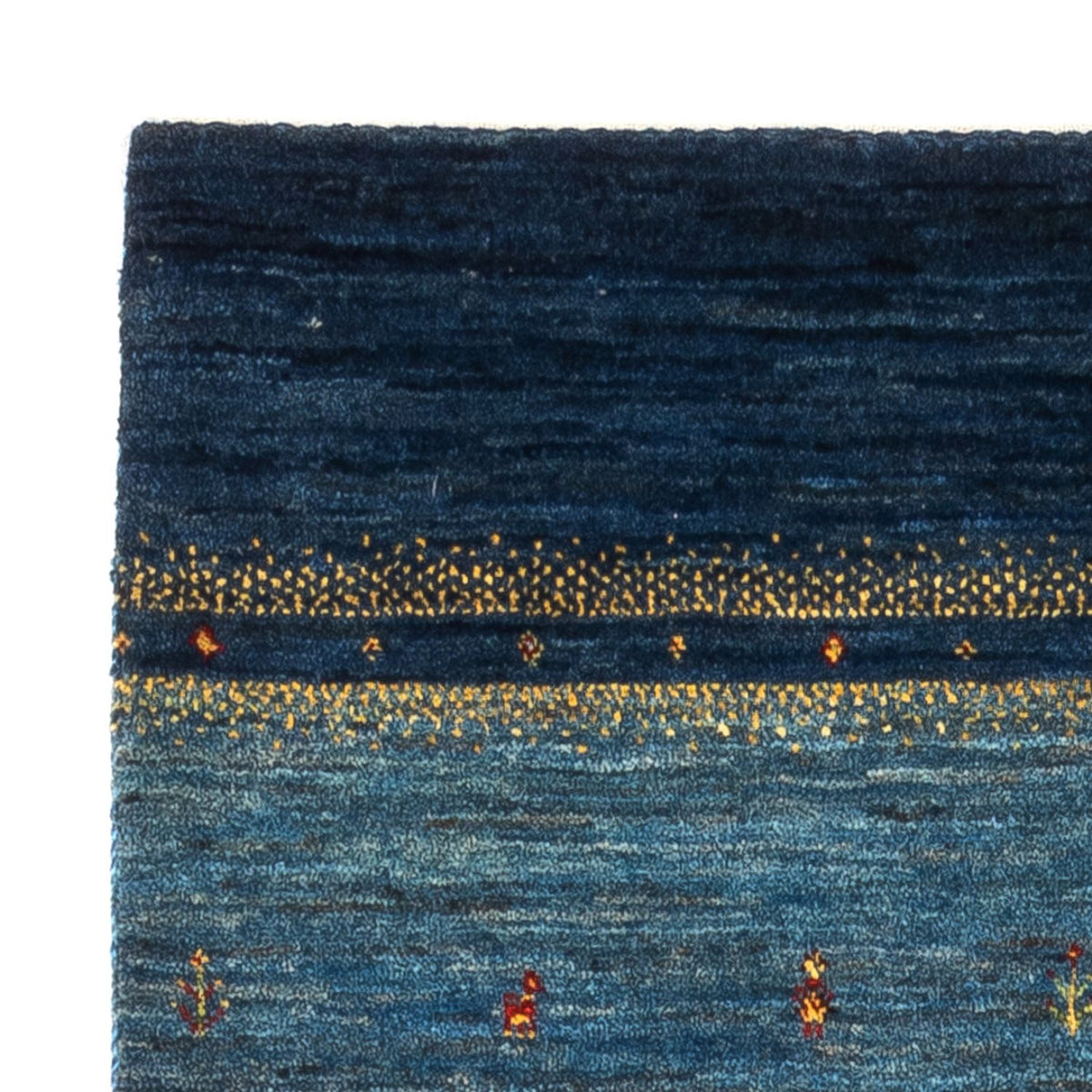 Gabbeh Tæppe - Loribaft Persisk - Royal - 141 x 87 cm - flerfarvet