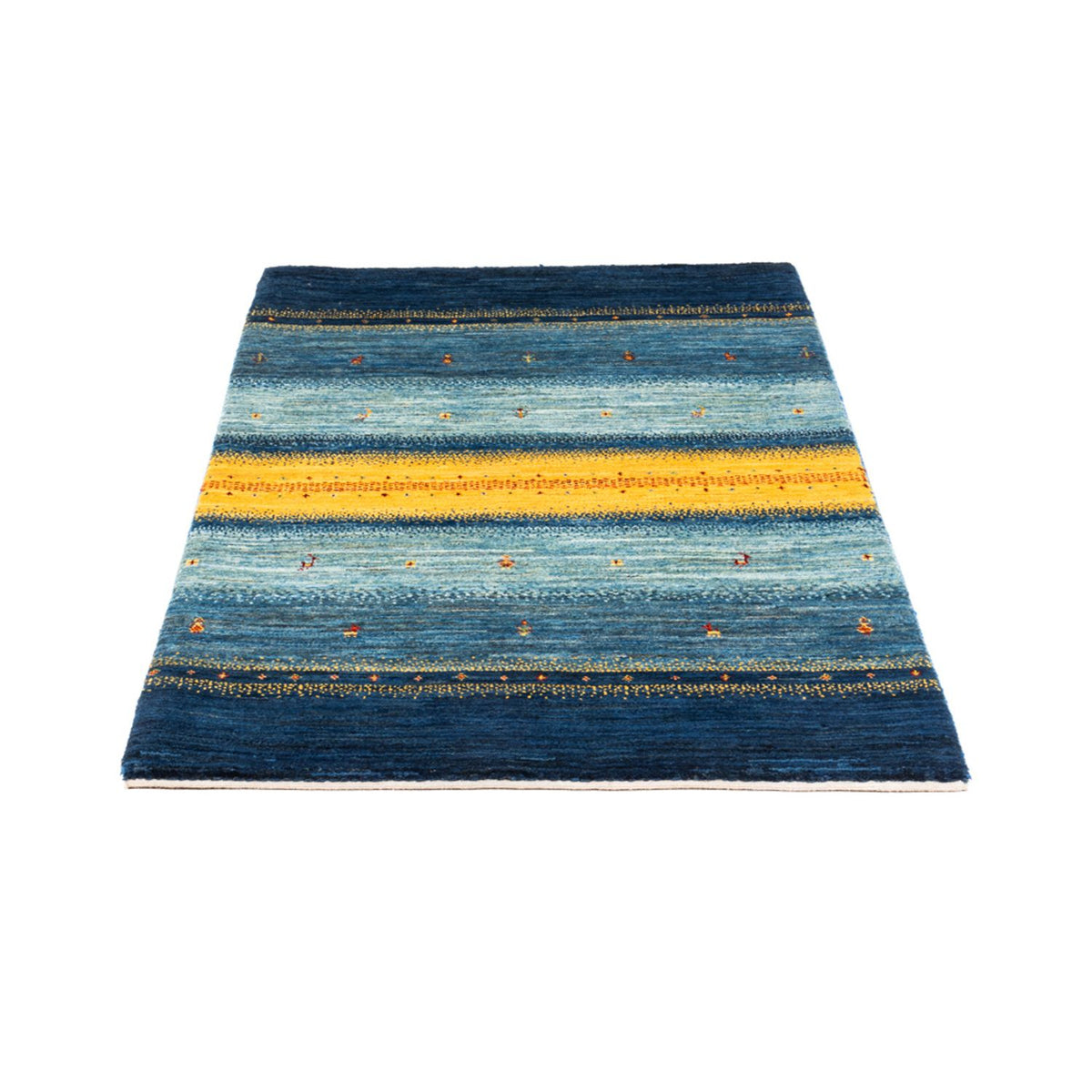 Gabbeh Tæppe - Loribaft Persisk - Royal - 141 x 87 cm - flerfarvet