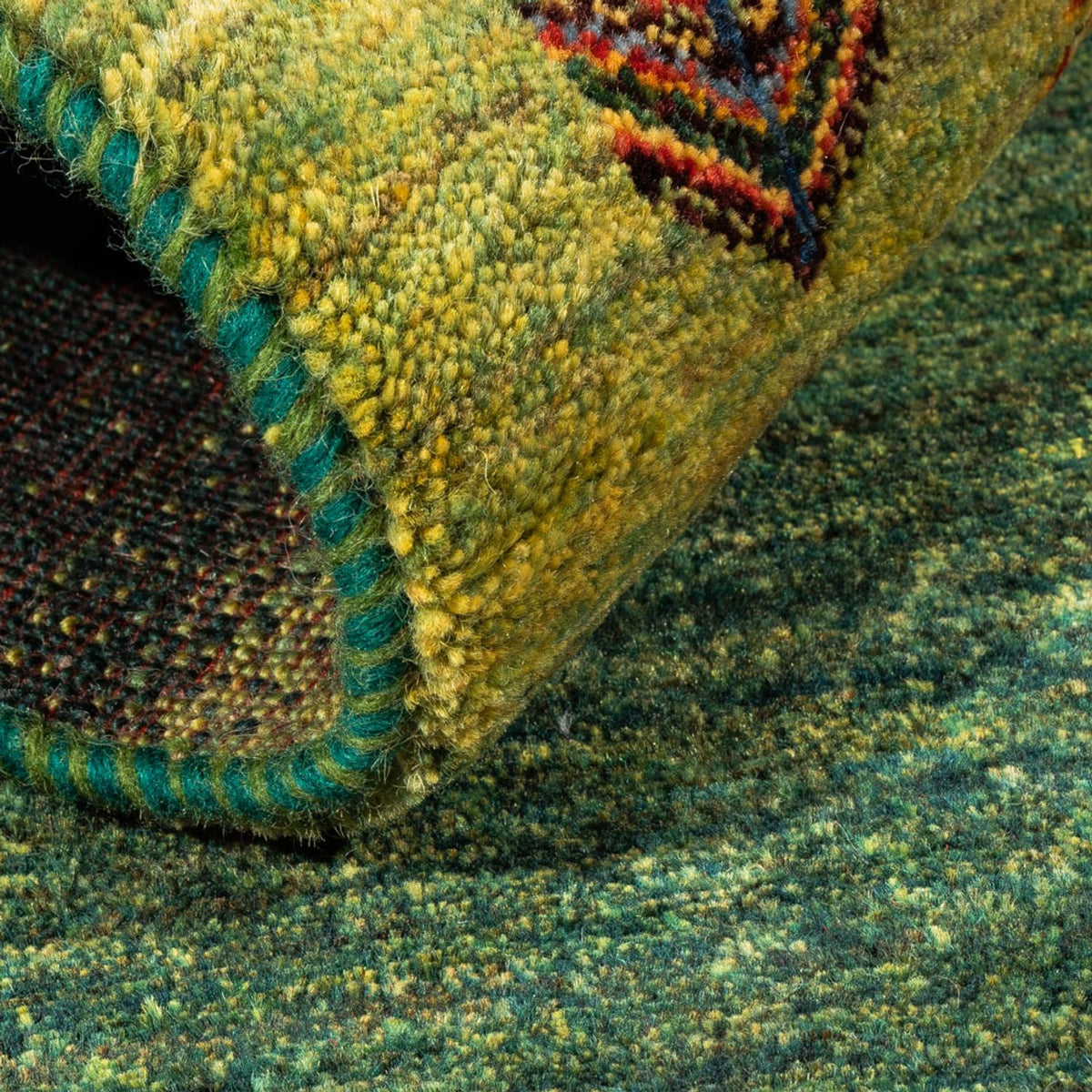 Gabbeh Tæppe - Loribaft Persisk - Royal - 137 x 86 cm - flerfarvet