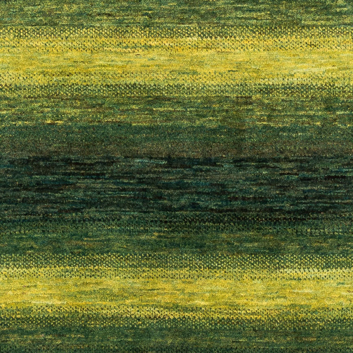 Gabbeh Tæppe - Loribaft Persisk - Royal - 196 x 165 cm - grøn