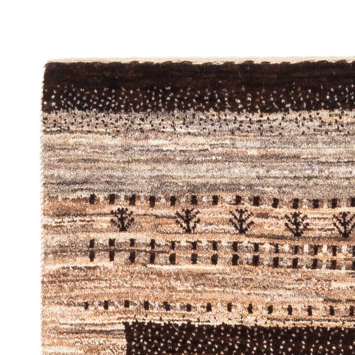 Gabbeh Tæppe - Loribaft Persisk - Royal - 134 x 82 cm - flerfarvet