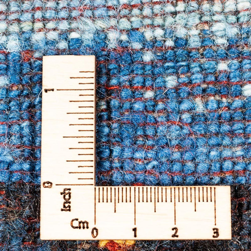 Gabbeh Tæppe - Loribaft Persisk - Royal - 132 x 85 cm - flerfarvet